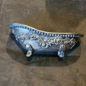 Antique Miniature Elegant Claw Foot Tub